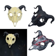 Halloween Mask Accessories Sheep Head Mask Realistic Headgear Creative Sheep