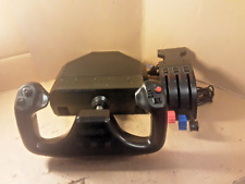 Logitech G Saitek Pro Flight Yoke & Throttle System PC Video Game Controller