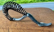 VINTAGE METAL COAL WOOD STOVE LID LIFTER COIL HANDLE