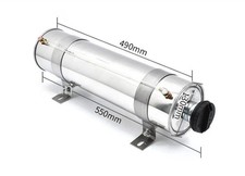 490x130mm Stainless Steel