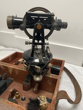 Vintage Theodolite and surveying equipment With Tripod