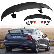 55" PRO Racing Rear Roof Trunk Spoiler Wing Lip For Volvo S40 S60 S80 S90 V40