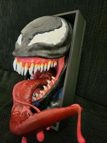 Marvel venom wall art shelf - venom, art/shelf