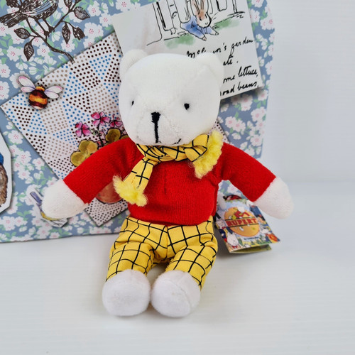 Vintage rupert bear soft - bear, toy