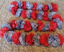 GREY& RED dashboard garland VW