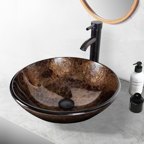 Bathroom basin tempered glass - basin,