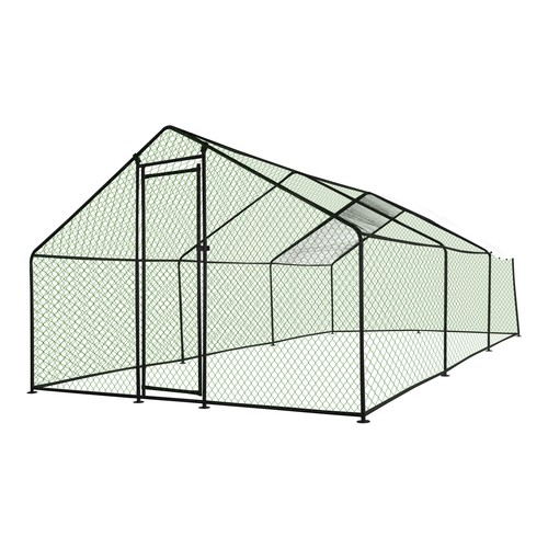 Large metal chicken coop - metal,