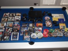 SONY PLAYSTATION 2 PS2 CONSOLE 10 GAMES CAMERA MICROPHONE 1, 2 OR 4 CONTROLLERS