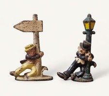 Vintage Cast Iron Drunk Man