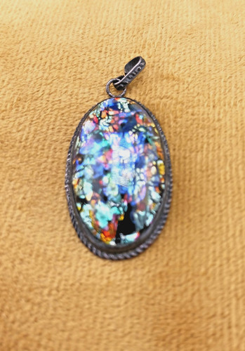 Vintage dichroic foil opal - vintage,