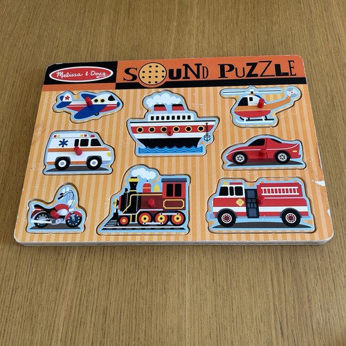 Melissa doug sound puzzle - melissa, &