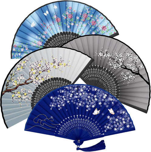 Hand fan folding pack - fan, 4