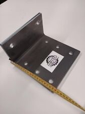 Mezzanine RSJ Floor Brackets 200mm Wide 10mm Thick Steel 16mm Holes Bolt on