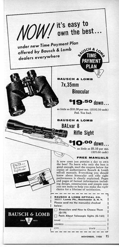 1956 vintage bausch - vintage, lomb