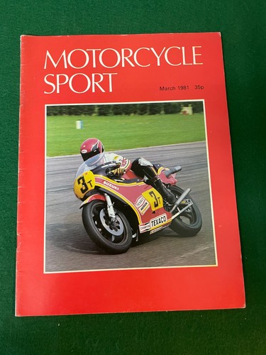 Motorcycle sport mar 1981 - sport,