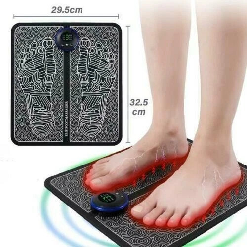 Electric ems foot massager mat - ems,