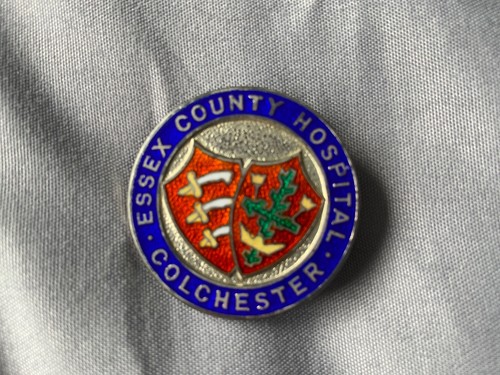 Nurses badge silver - nurses,