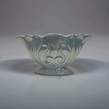 Maling Blue Lustre Ware Vase 1950s Vintage Very Good Condition