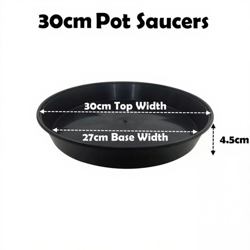 30cm plant pot saucers - 30cm,