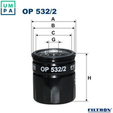 OIL FILTER OP 532/2 FOR