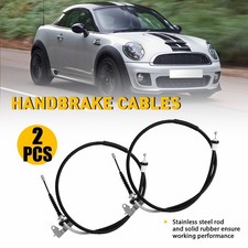 2X Rear Handbrake Cables Fits