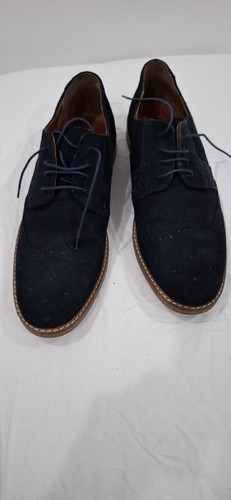 Navy man leather shoes - man,