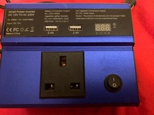 Car Inverter Power Converter DC 12V To AC 220V Cigarette Socket 300w