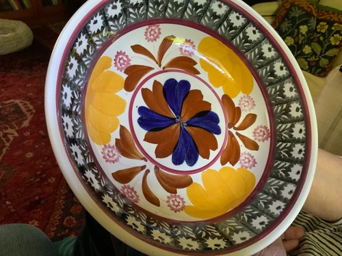 Antique english spongeware - antique,