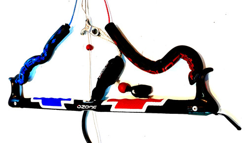 Kitesurfing bar and lines - lines,