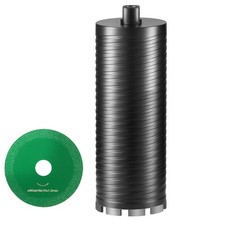 Uimoso Core Drill Bit 4" Wet/Dry Diamond Core Bit for Brick Block with Pilot Bit