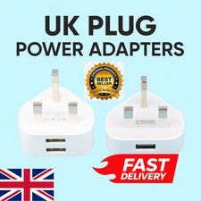 UK Mains 3 Pin Plug Adapter