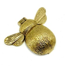 Solid Brass Bumble Bee Door