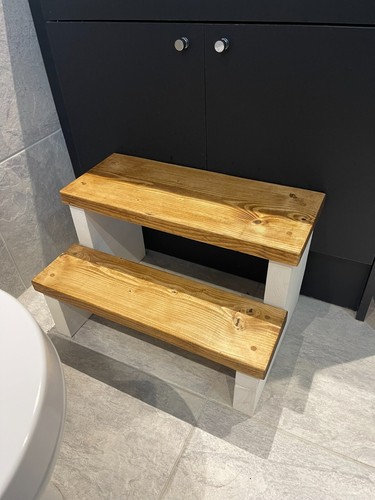 Reclaimed wood steps - reclaimed,