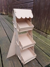 wooden stands for display with