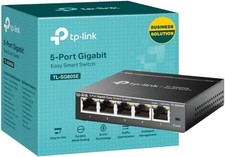 TP-Link TL-SG105S 5 Port Gigabit Ethernet Network Switch, 5 