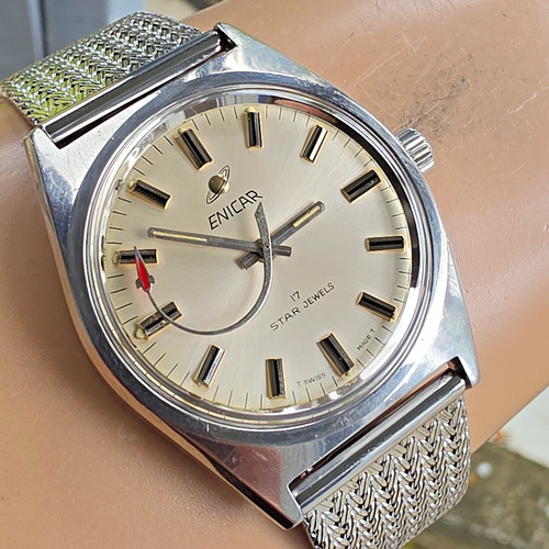Vintage enicar men manual - vintage, men's