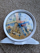 Vintage Smiths alarm clock, Pools winner , In Perfect condition.