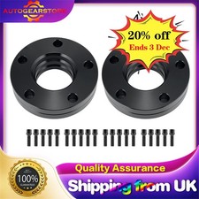 4PCS 15/20mm Hubcentric Wheel Spacers 66.6mm 5x112mm & Bolts M14x1.5 For Audi A5