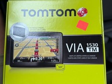 MINT TomTom VIa 1530TM 5" Touchscreen GPS. Lifetime Updates TESTED/GREAT