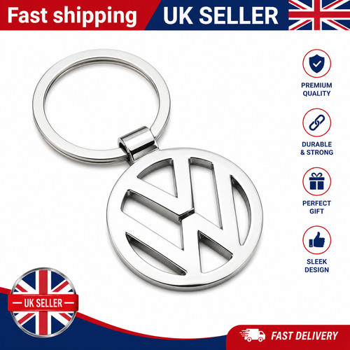 Vintage keyring metal vw - ,