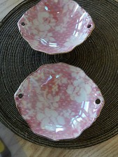  Royal Winton/Grimwades  Pair of PIN DISHES or Bon Bon bowls intact bargain pink