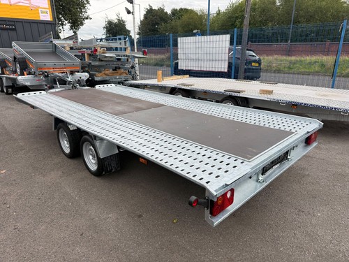 Flat bed trailer - trailer, new