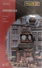 Faller 180583 Clock Kiosk H0 Kit For Diorama's