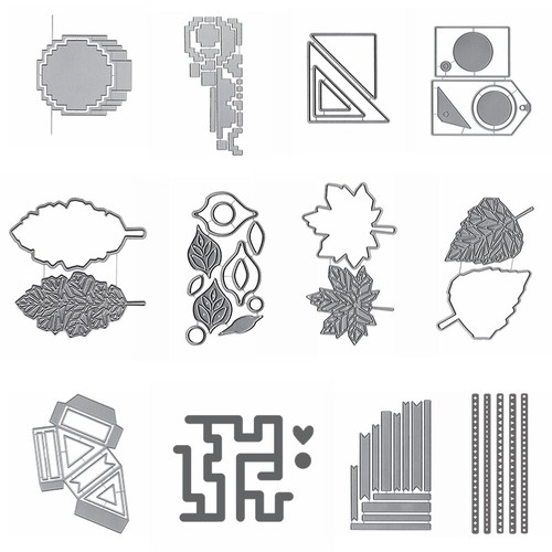 Leaves frame tags - tags, metal