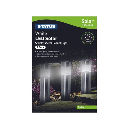 Dubbo 3cm white led - dubbo, solar