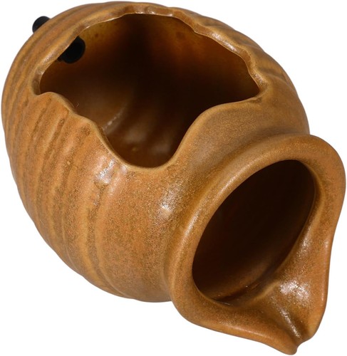 Ceramic pond spitter jug - pond,