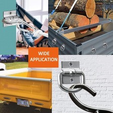 Heavy Duty Rings Tie Downs Metal Lashing Rings Robusts for Trailers & Boats