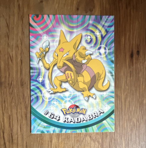 Topps pokémon kadabra 64 - kadabra, #64