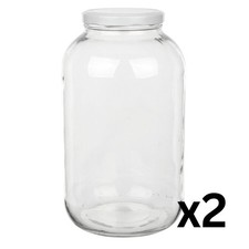 4.25L Glass Jar with Lid
