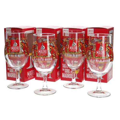 Madri pint glasses - glasses, ltd